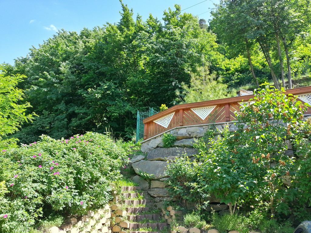 לינה וארוחת בוקר ספיץ Gastehaus Zur Schonen Aussicht מראה חיצוני תמונה